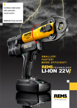 MINI-PRESS 22V ACC - CORDLESS RADIAL PRESS
