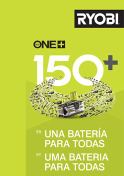 ONE+ UMA BATERIA PARA TODAS