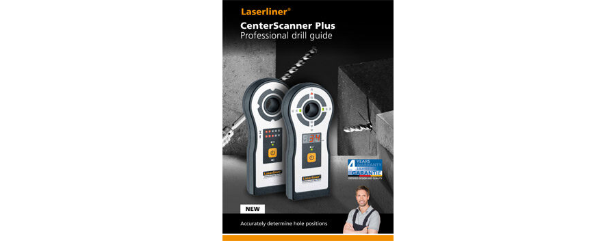 CENTERSCANNER PLUS PROFESSIONAL DRILL GUIDE