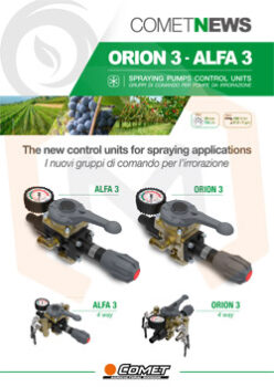 SPRAYING PUMPS CONTROL UNITS