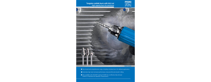TUNGSTEN CARBIDE BURRS WITH ALU CUT