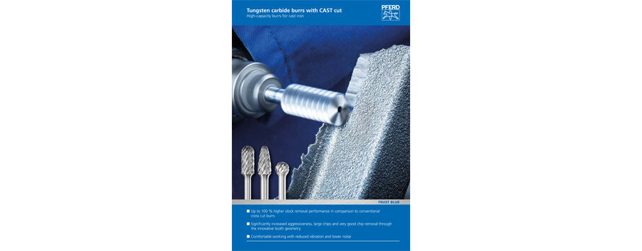 TUNGSTEN CARBIDE BURRS WITH CAST CUT