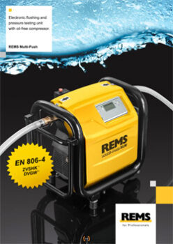 MULTI-PUSH - ELECTRONIC FLUSHING AND PRESSURE TESTING UNIT