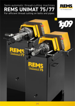 UNIMAT 75/77 - SEMI AUTOMATIC THREAD CUTTING MACHINES