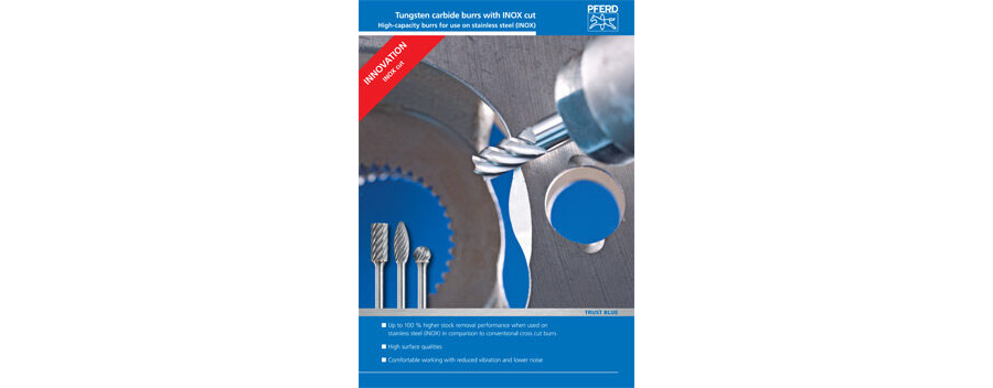 TUNGSTEN CARBIDE BURRS WITH INOX CUT
