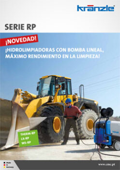 SERIE RP - HIDROLIMPIADORAS CON BOMBA LINEAL