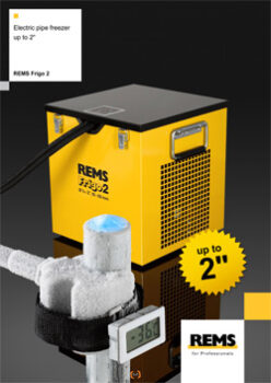 FRIGO 2 - ELECTRIC PIPE FREEZER