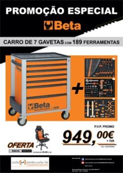 CARRO DE FERRAMENTAS 7G COM 189 PEÇAS