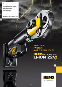 MINI-PRESS S 22V ACC - CORDLESS RADIAL PRESS