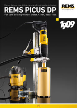 PICUS DP - ELECTRIC DIAMOND CORE DRILLING MACHINE