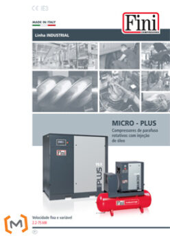 MICRO-PLUS COMPRESSORES DE PARAFUSO ROTATIVOS