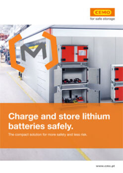 CHARGE AND STORE LITHIUM BATTERIES SAFELY