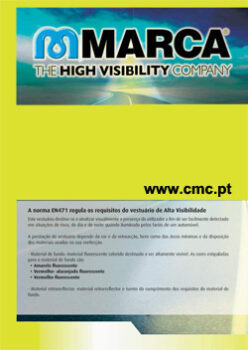 VESTUÁRIO DE ALTA VISIBILIDADE