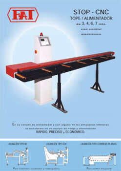 TOPE / ALIMENTADOR STOP-CNC
