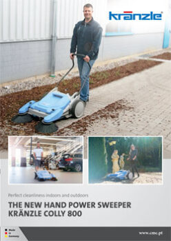 HAND POWER SWEEPER COLLY 800