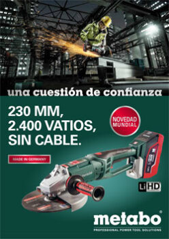 AMOLADORA ANGULAR DE BATERIA DE 36V