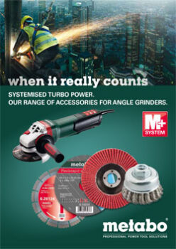 RANGE OF ACCESSORIES FOR ANGLE GRINDERS BROCHURE