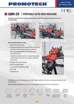 ABM-28 PORTABLE AUTO FEED MACHINE
