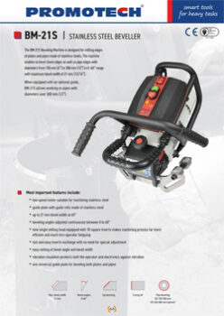 BM-21S STAINLESS STEEL BEVELLER