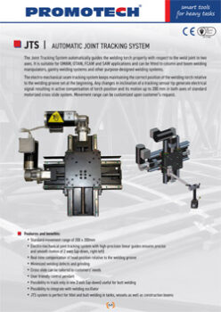 JTS AUTOMATIC JOINT TRACKING SYSTEM